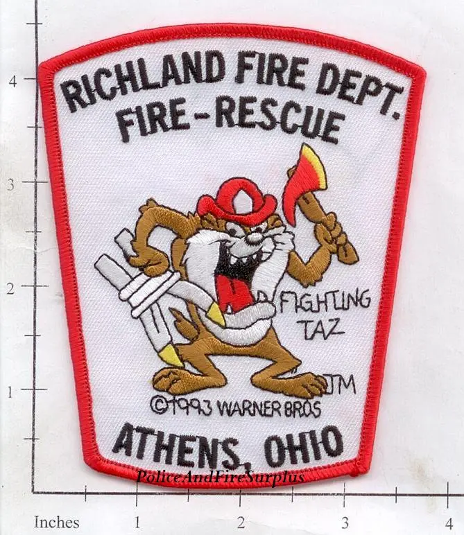 Ohio - Athens - Richland Fire Dept Patch 1