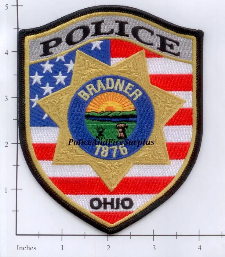 Ohio - Bradner Police Dept Patch 1