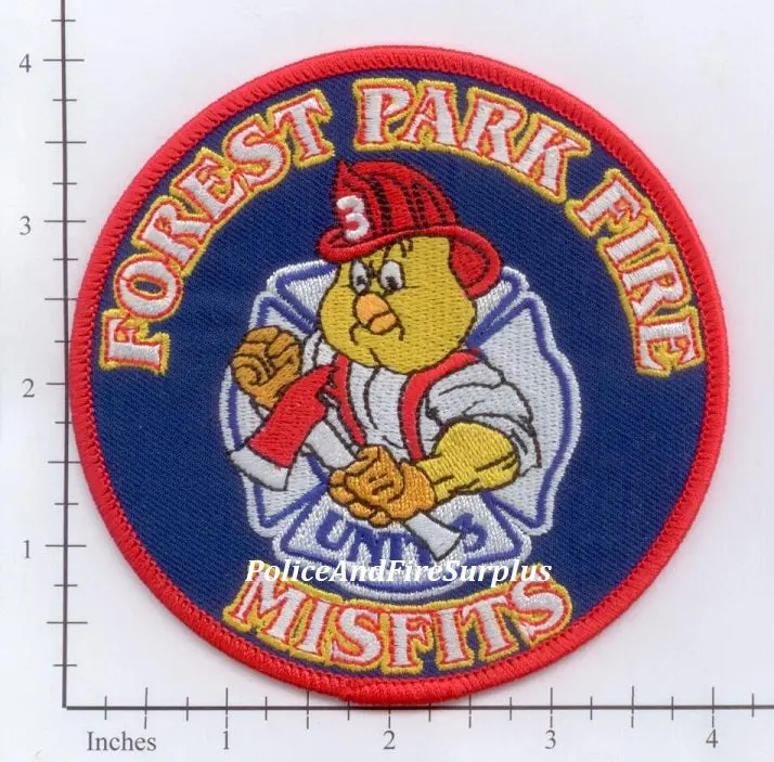 Ohio - Forest Park Unit 3 Misfits Fire Dept Patch 1