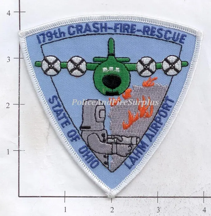 Ohio - Lahm Airport Crash Fire Rescue Patch 1