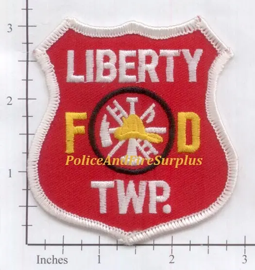 Ohio - Liberty Township Fire Dept Patch 1