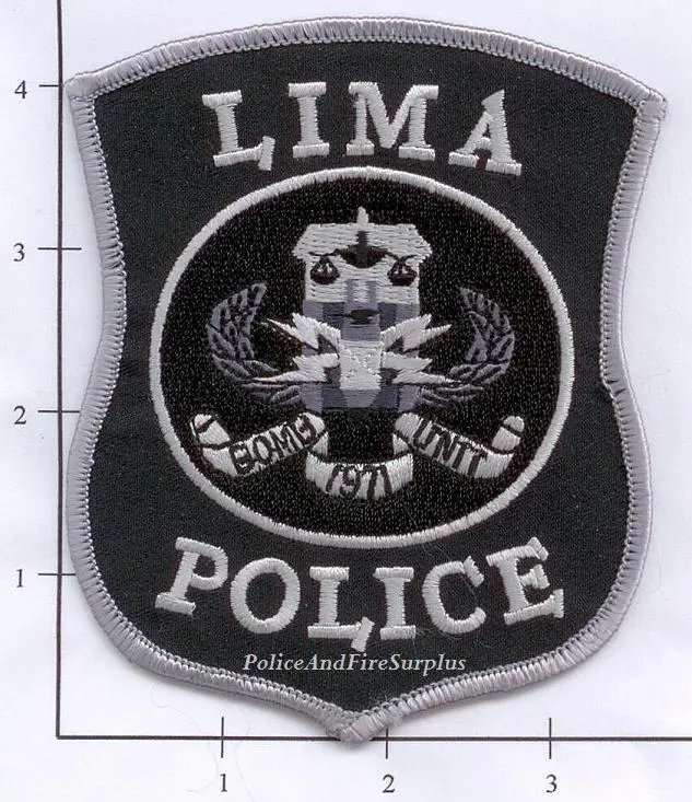 Ohio - Lima Bomb Unit Police Dept Patch 1