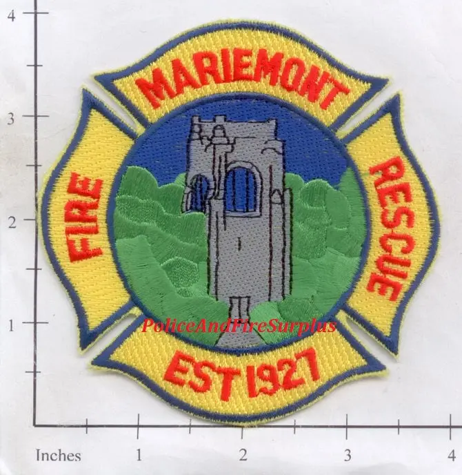 Ohio - Mariemont Fire Rescue Patch V1 1