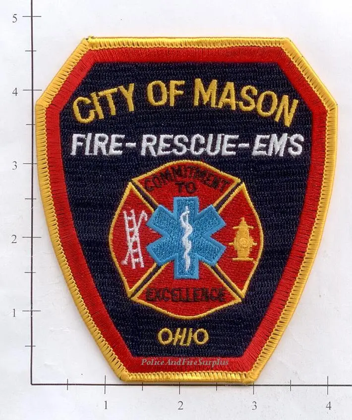 Ohio - Mason Fire Rescue Ems Patch 1