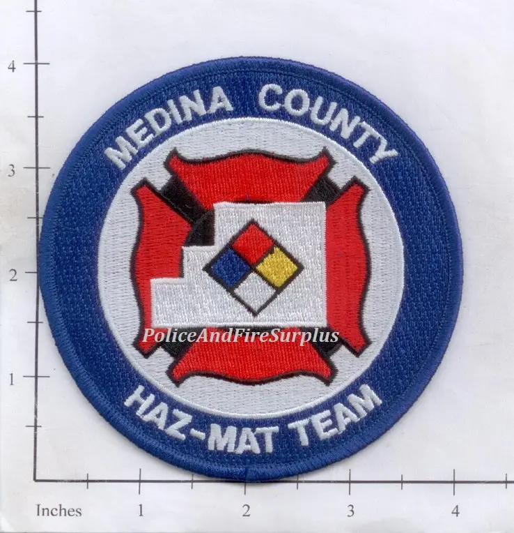 Ohio - Medina County Haz Mat Team Patch V1 1