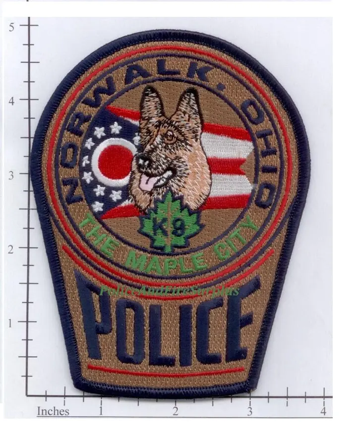 Ohio - Norwalk K-9 Police Dept Patch 1