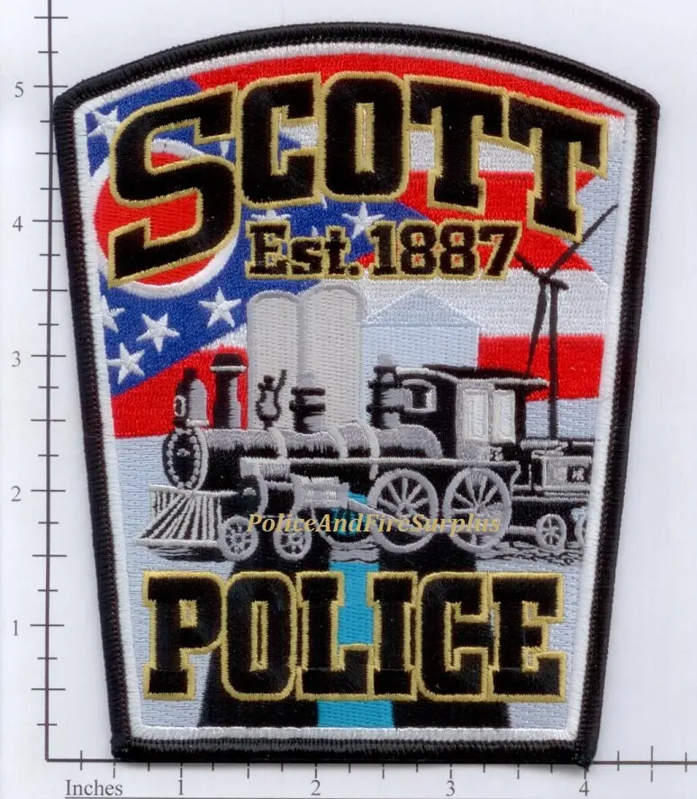 Ohio - Scott Police Dept Patch 1