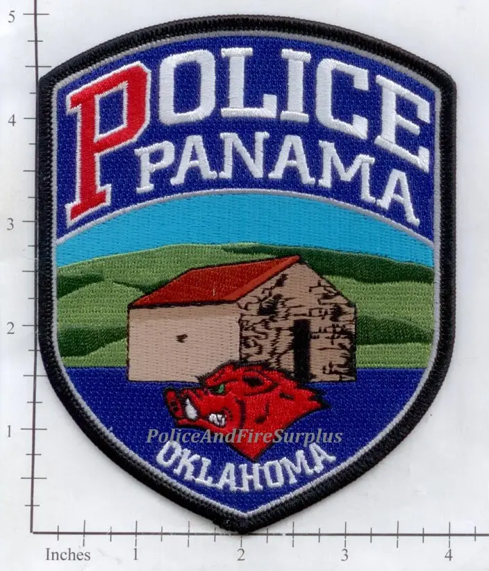 Okahoma - Panama Police Dept Patch 1