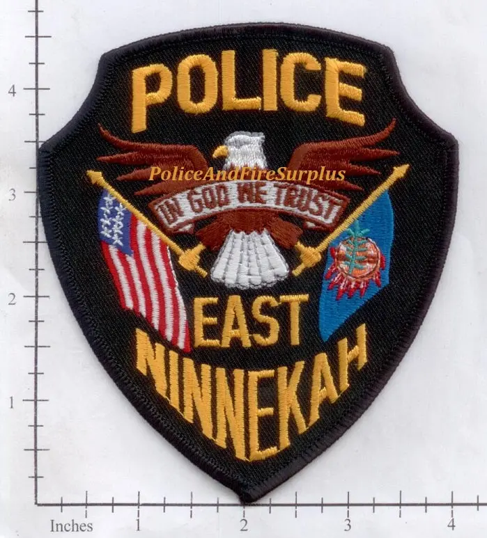 Oklahoma - East Ninnekah Police Dept Patch 1
