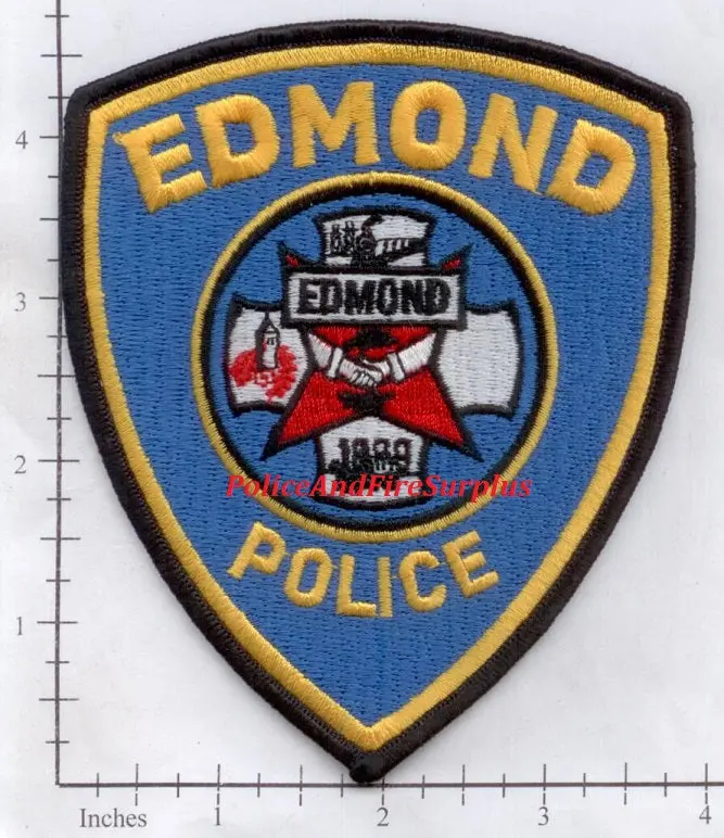 Oklahoma - Edmond Police Dept Patch 1