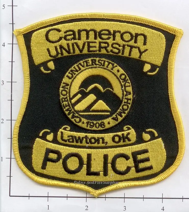 Oklahoma - Lawton - Cameron University Police Dept Patch 1