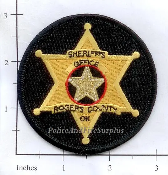Oklahoma - Rogers County Sheriff's Office Police Dept Patch 1