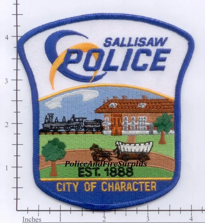 Oklahoma - Salisaw Police Dept Patch 1