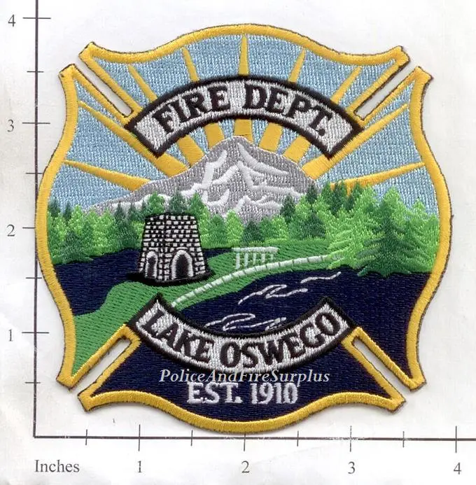 Oregon - Lake Oswego Fire Dept Patch 1