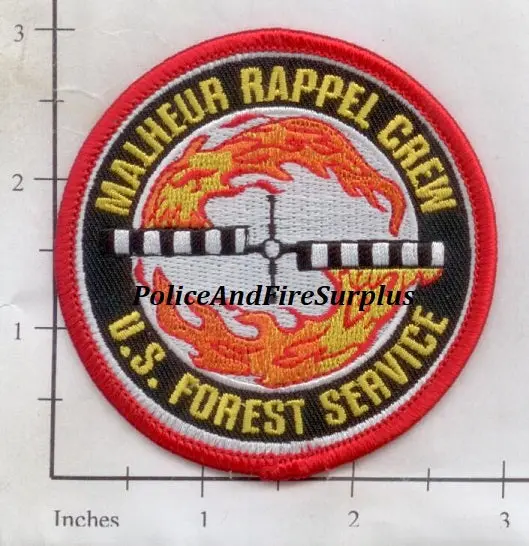 Oregon - Malheur Rappel Crew Fire Dept Patch 1