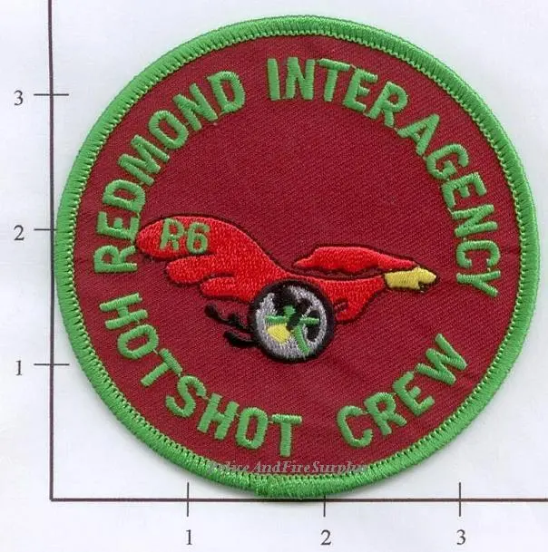 Oregon - Redmond Interagency Hotshot Crew Fire Dept Patch V1 1