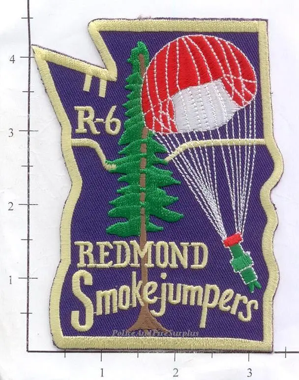 Oregon - Redmond Interagency Hotshot Crew Fire Dept Patch V3 1