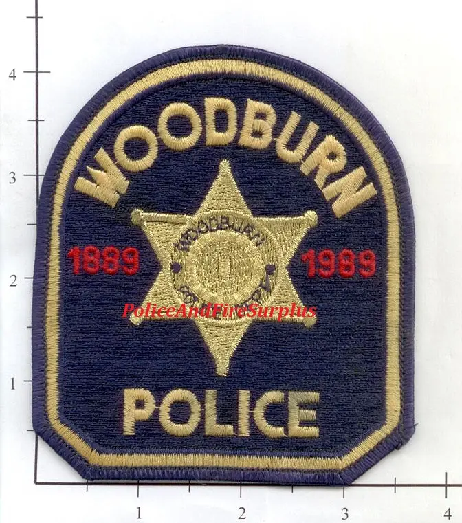 Oregon - Woodburn Police Dept Patch 1
