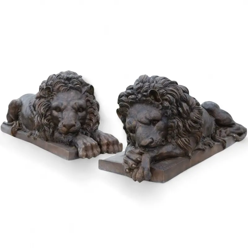 Pair Of Lions Resting 1
