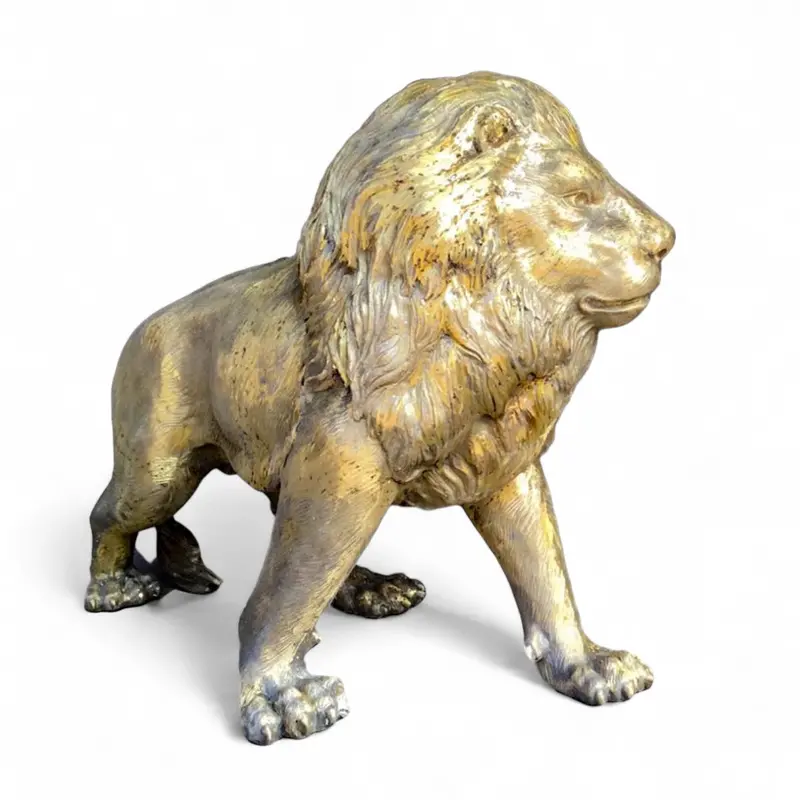 Pair Of Walking Lions 3