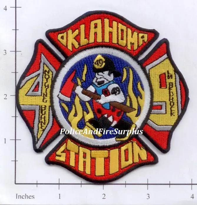 Pennsylvania - Apollo Oklahoma Station 49 Tulsa Fire Dept Patch 1