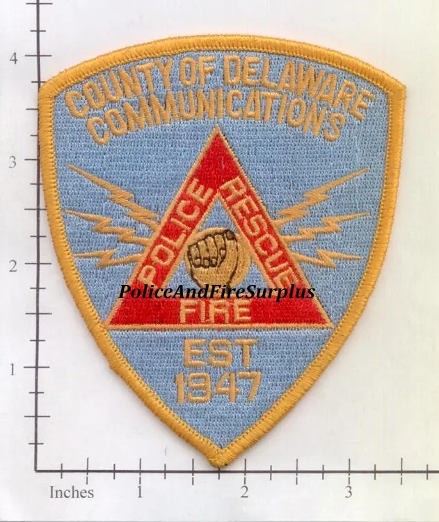 Pennsylvania - Delaware County Communications Fire Dept Patch V2 1