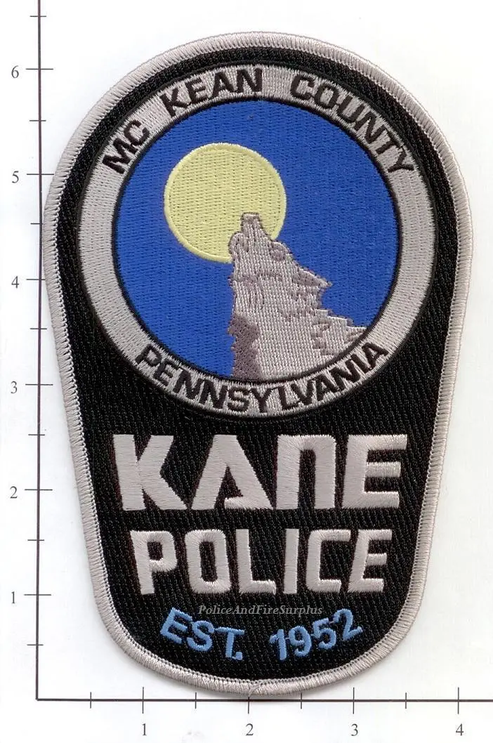 Pennsylvania - Kane K-9 Police Patch 1