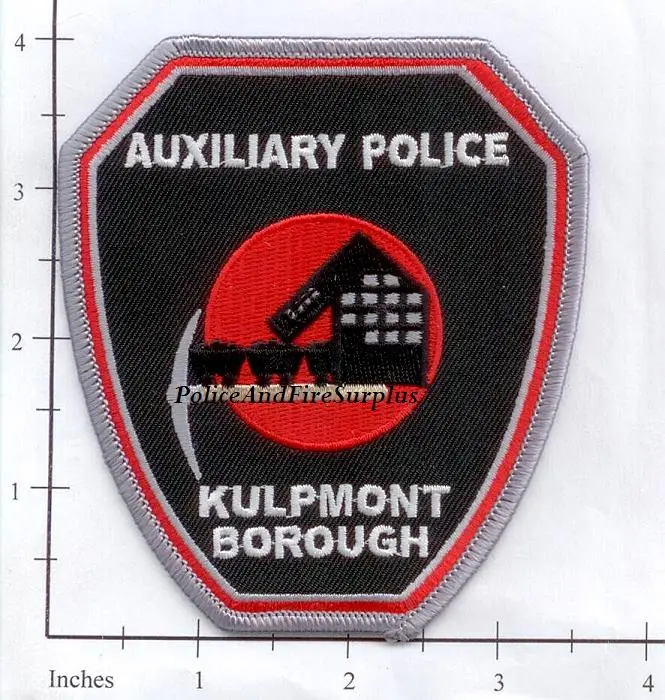 Pennsylvania - Kulpmont Borough Auxiliary Police Dept Patch V1 1