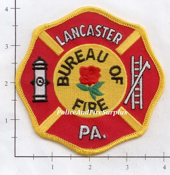 Pennsylvania - Lancaster Bureau Of Fire Patch 1