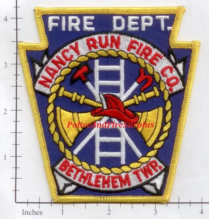 Pennsylvania - Nancy Run Fire Company Fire Dept Patch 1