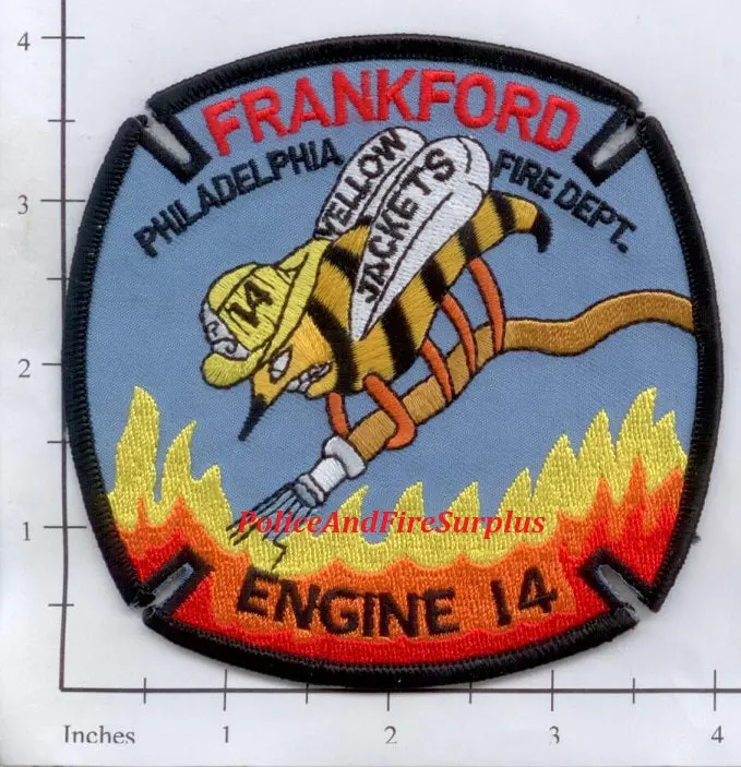 Pennsylvania - Philadelphia Engine 14 Fire Dept Patch 1
