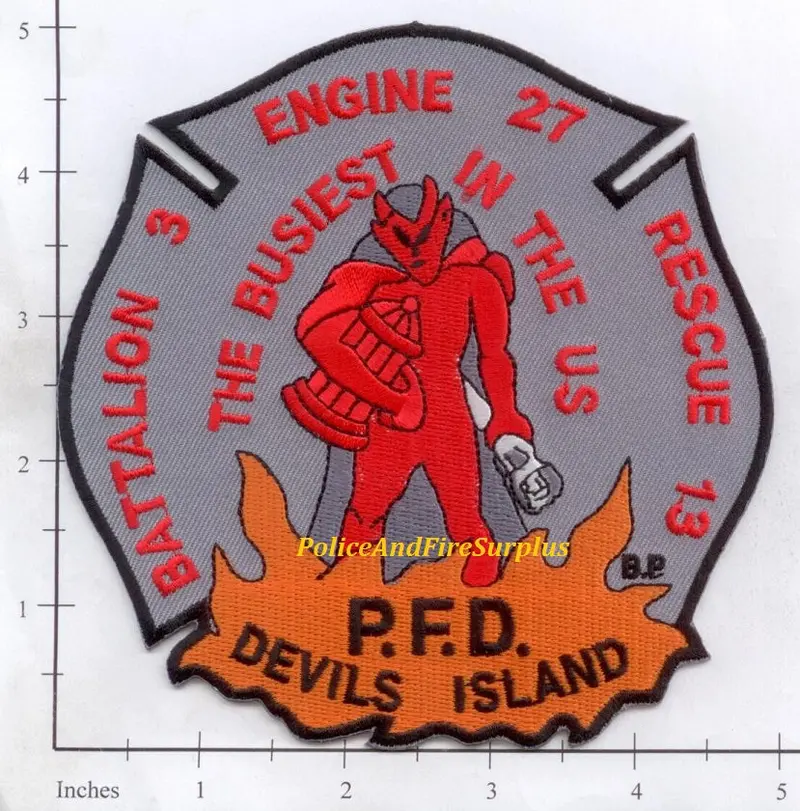 Pennsylvania - Philadelphia Engine 27 Rescue 13 Battalion 3 Fire Dept Patch 1