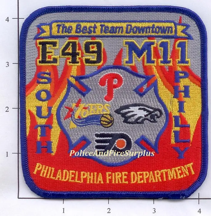 Pennsylvania - Philadelphia Engine 49 Medic 11 Fire Dept Patch V1 1