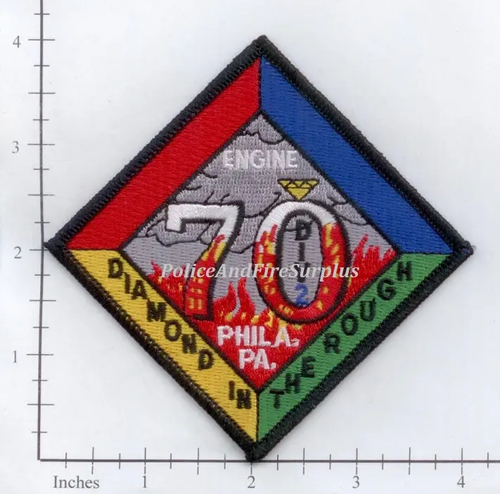 Pennsylvania - Philadelphia Engine 70 Fire Dept Patch 1