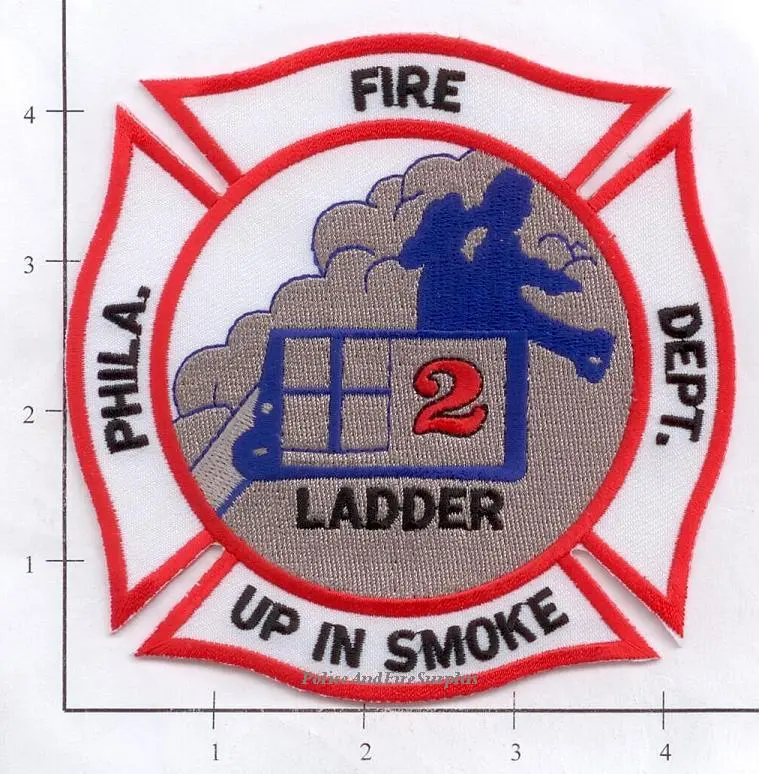 Pennsylvania - Philadelphia Ladder  2 Fire Dept Patch 1