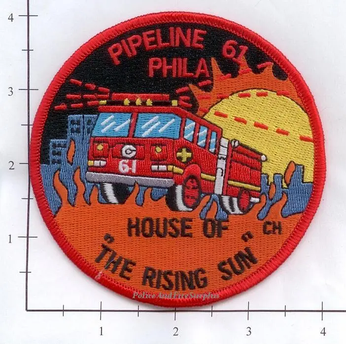 Pennsylvania - Philadelphia Pipeline 61 Fire Dept Patch 1