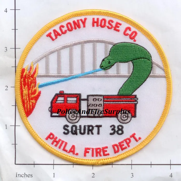 Pennsylvania - Philadelphia Squirt 38 Fire Dept Patch 1