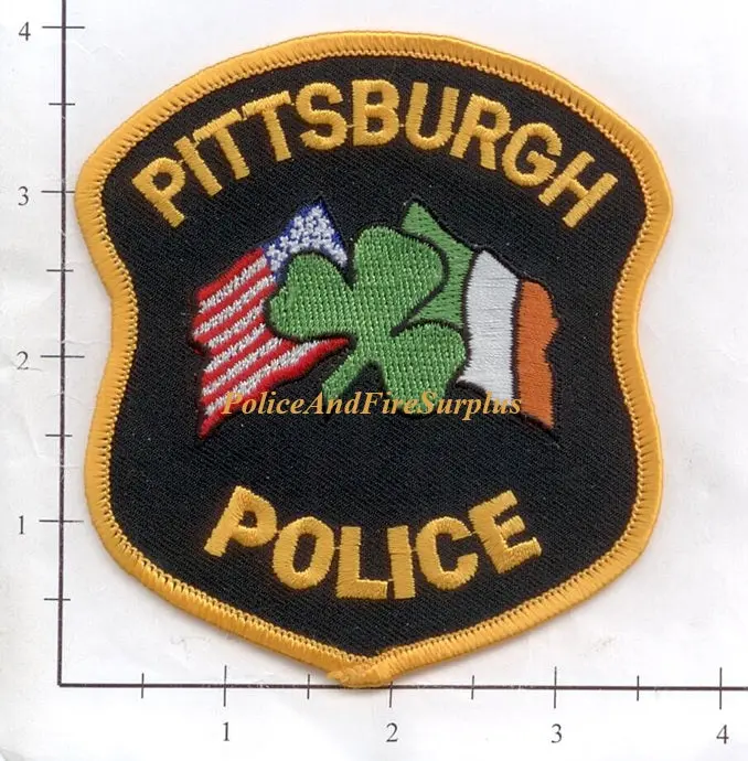 Pennsylvania - Pittsburgh Police Dept Emerald Society Patch V1 1