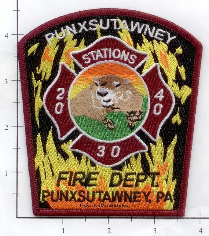 Pennsylvania - Punxsutawney Fire Dept Patch 1