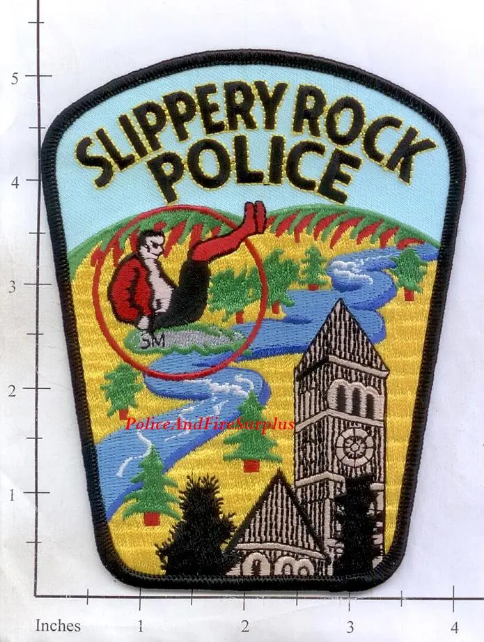 Pennsylvania - Slippery Rock Police Dept Patch V1 1