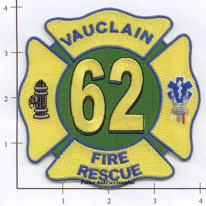 Pennsylvania - Vauclain Fire Rescue 62 Fire Dept Patch V1 1