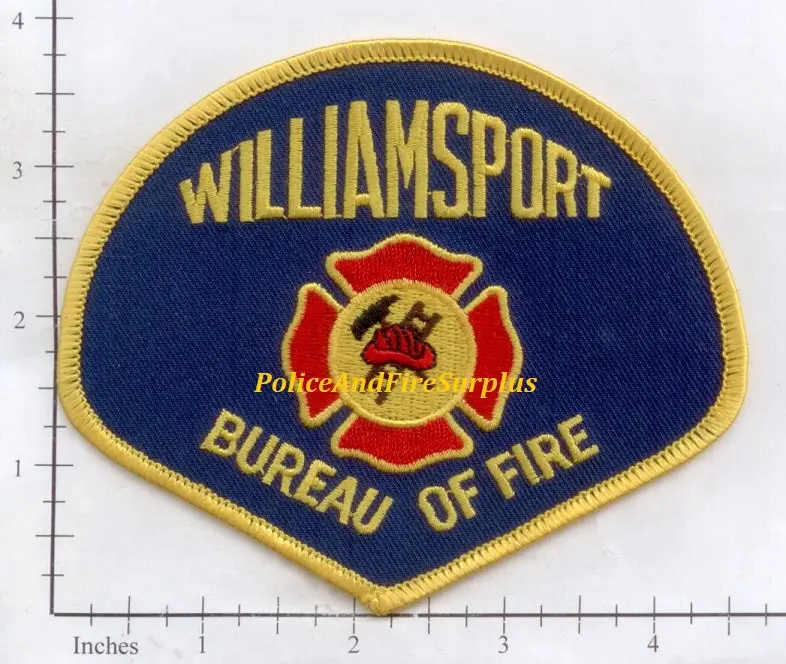Pennsylvania - Williamsport Bureau Of Fire Patch 1