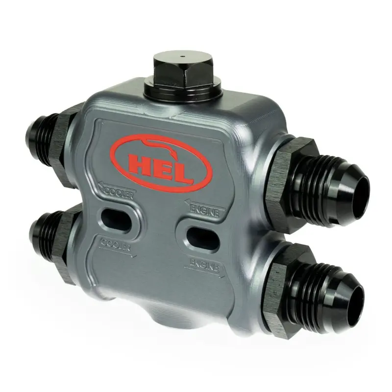 Performance Solid Billet In-Line Oil Thermostat 1