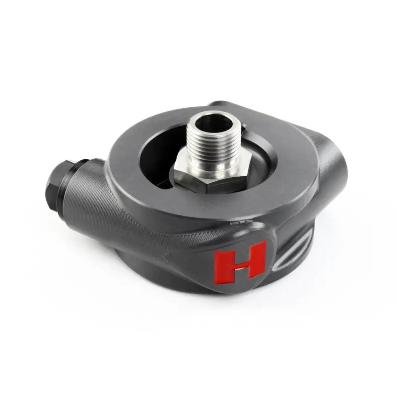 Performance Solid Billet Thermostatic Oil Filter Sandwich Plate 1