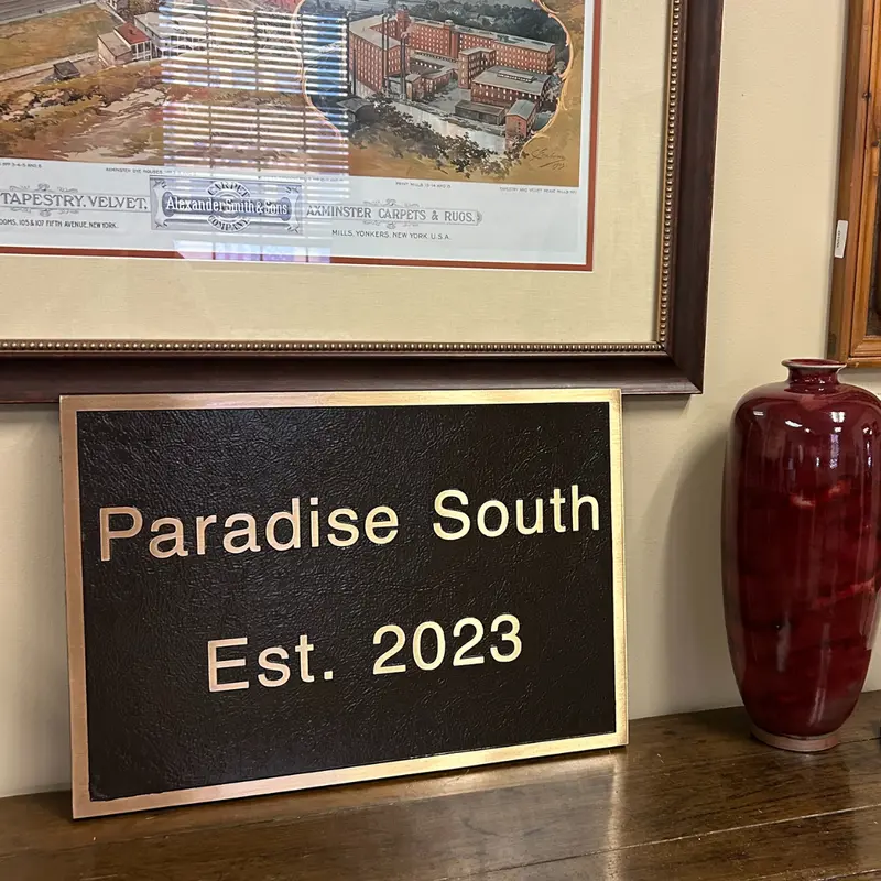 Personalized Established Plaque 1