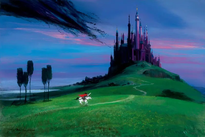 Peter Ellenshaw – Aurora’S Rescue – Sleeping Beauty 1