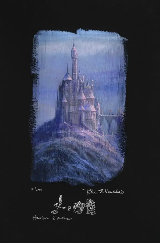 Peter & Harrison Ellenshaw – Beauty And The Beast Castle 1
