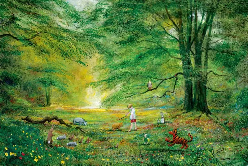 Peter & Harrison Ellenshaw – The Knighting Of Winnie The Pooh 1