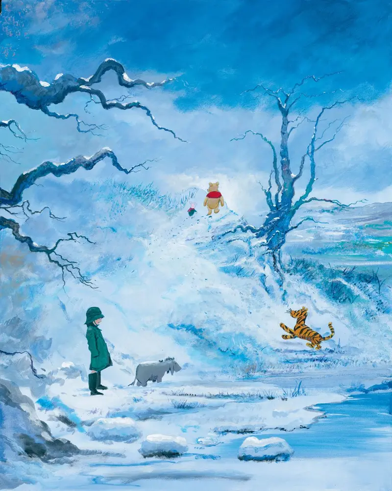 Peter & Harrison Ellenshaw – Winter - Winnie The Pooh 1