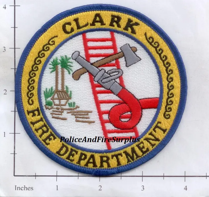 Philippines - Clark Air Force Base Fire Dept Patch 1